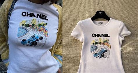 chanel f1 collection shirt|chanel f1 shirt price.